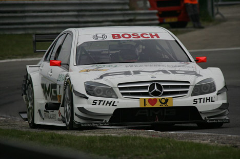 Paul de Resta var hurtigst i warmup'en.
